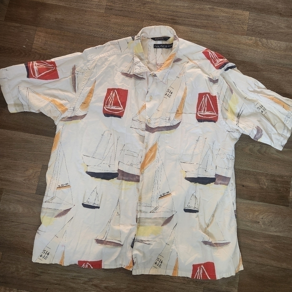 Nautica sailor shirt